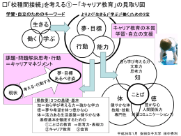 グローバル時代の日本経済A －職業選択の視点から－