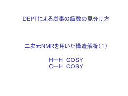 C-H COSY
