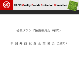 CAEFI Quality Brands Protection Committee