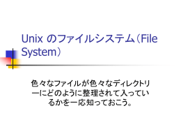 Unix File System