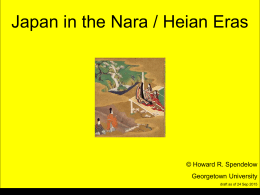 Nara and Heian Periods