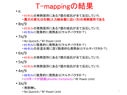 T-mappingの結果