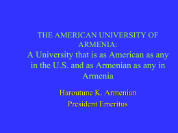 H. Armenian - LA - AUA 20TH OFFICIAL SPEECH