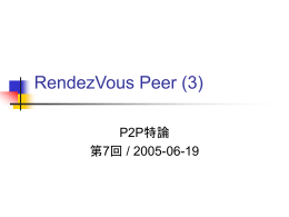RendezVous Peer (3)