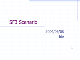 SF3 Scenario