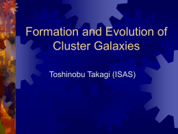 Evolution of Cluster Galaxies
