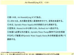 Air Humidifying ICS