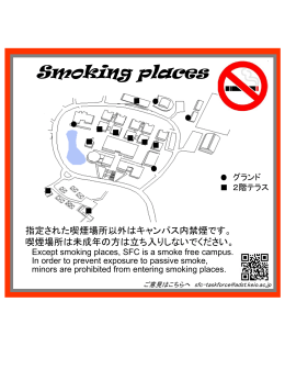 喫煙場所配置マップ
