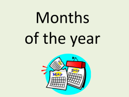 Months of the year - Japanese Teaching Ideas
