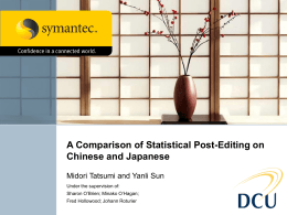 Linguistic Comparison and Analysis of Statistical Post