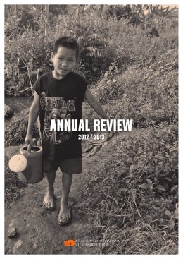 ANNUAL REVIEW - Refugees International Japan
