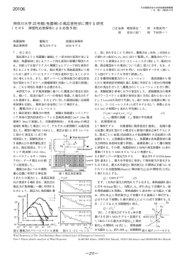 神奈川大学 23 号館(免震棟)の風応答性状に関する研究 ̶211̶