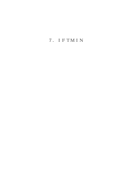 7．IFTMIN