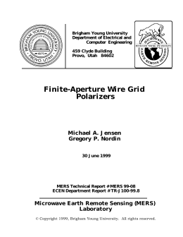 Finite-Aperture Wire Grid Polarizers