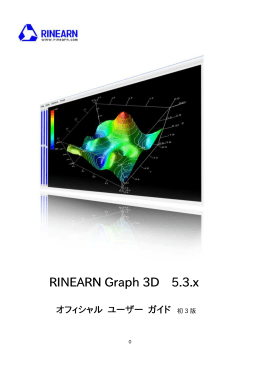 RINEARN Graph RINEARN Graph 3D 5. 3D 5. 3D 5.3.x