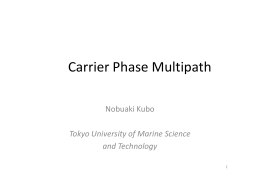 Carrier Phase Multipath