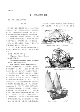 1．舵の原理と設計