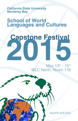 Capstone Festival