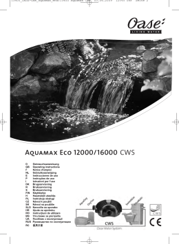 Aquamax Eco 12000/16000 CWS