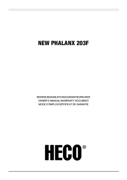 NEW PHALANX 203F