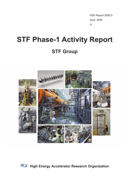 STF Phase-1 Activity Report