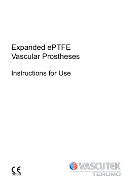 Expanded ePTFE Vascular Prostheses