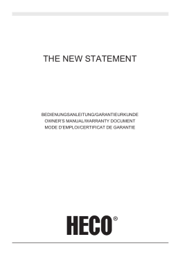 THE NEW STATEMENT