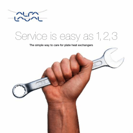 Service is easy as 1, 2, 3