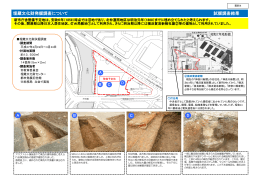 4 埋蔵文化財発掘調査について（PDF形式、1015KB）