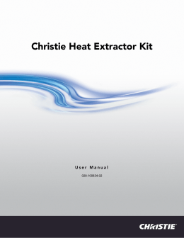 1 The Christie Heat Extractor Kit