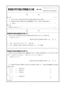 第173号（平成25年2月1日発行）