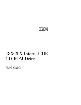 48X-20X Internal IDE CD-ROM Drive