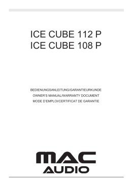 ICE CUBE 112 P ICE CUBE 108 P
