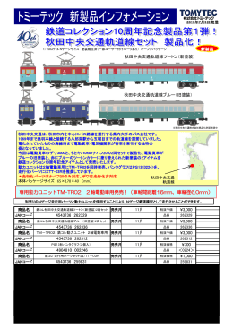 鉄コレ秋田中央交通軌道線ブルー（旧塗装）2両セット