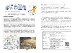 平成22年4月号「蛇亀橋遺跡の発掘調査 」(PDF文書)