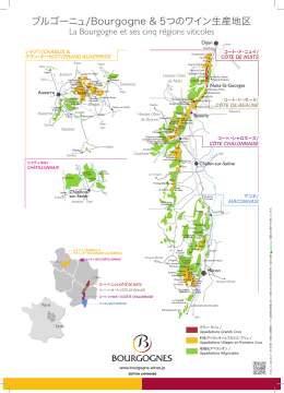ブルゴーニュ/Bourgogne & 5つのワイン生産地区