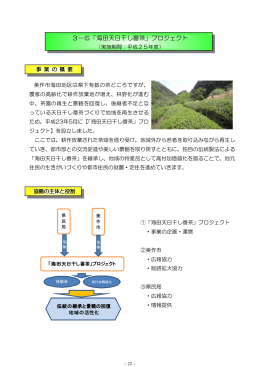 「海田天日干し番茶」プロジェクト  公募事業   [PDFファイル／364KB]