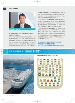 アニュアル・レポート2015：自動車船部門 PDF（772KB）