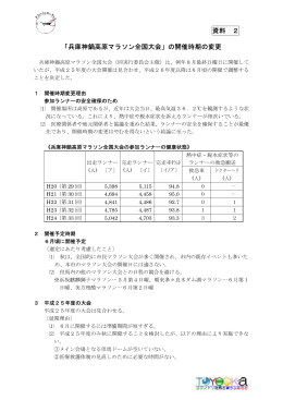 神鍋マラソン開催時期変更(PDF文書)