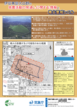 伊豆東部火山群の噴火警戒レベル