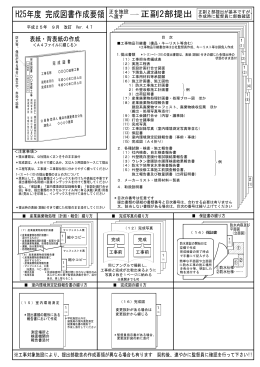 H25年度 完成図書作成要領 - 公益財団法人 横浜市建築保全公社