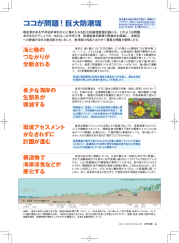 「ココが問題！巨大防潮堤」(PDF/1.64MB)