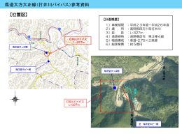 県道大方大正線（打井川バイパス）参考資料