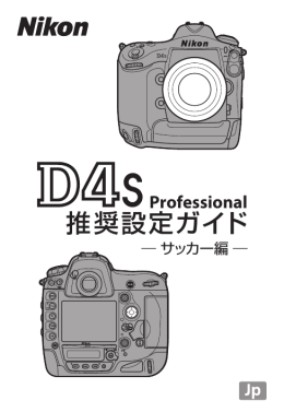 D4S Professional推奨設定ガイド（PDF:2.22MB）