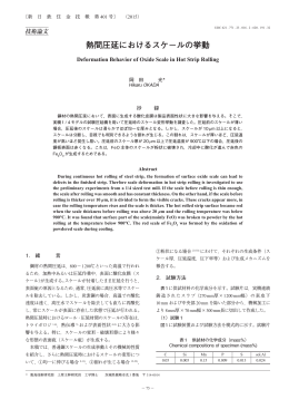 熱間圧延におけるスケールの挙動 (岡田光)（PDF 3.01MB）