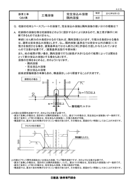 工場溶接 完全溶込み溶接 隅肉溶接