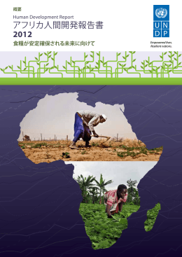 アフリカ人間開発報告書 2012 アフリカ人間開発報告書 2012