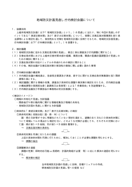 庁内検討会議の役割等 [PDFファイル／8KB]