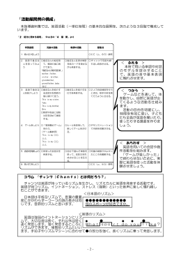 活動展開例の構成［PDFファイル／107KB］