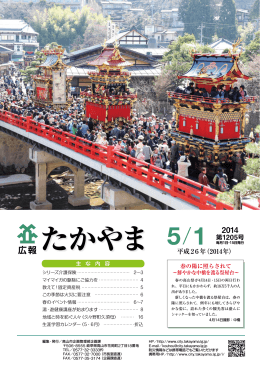 鮮やかな中橋を渡る祭屋台 （PDF 742.1KB）